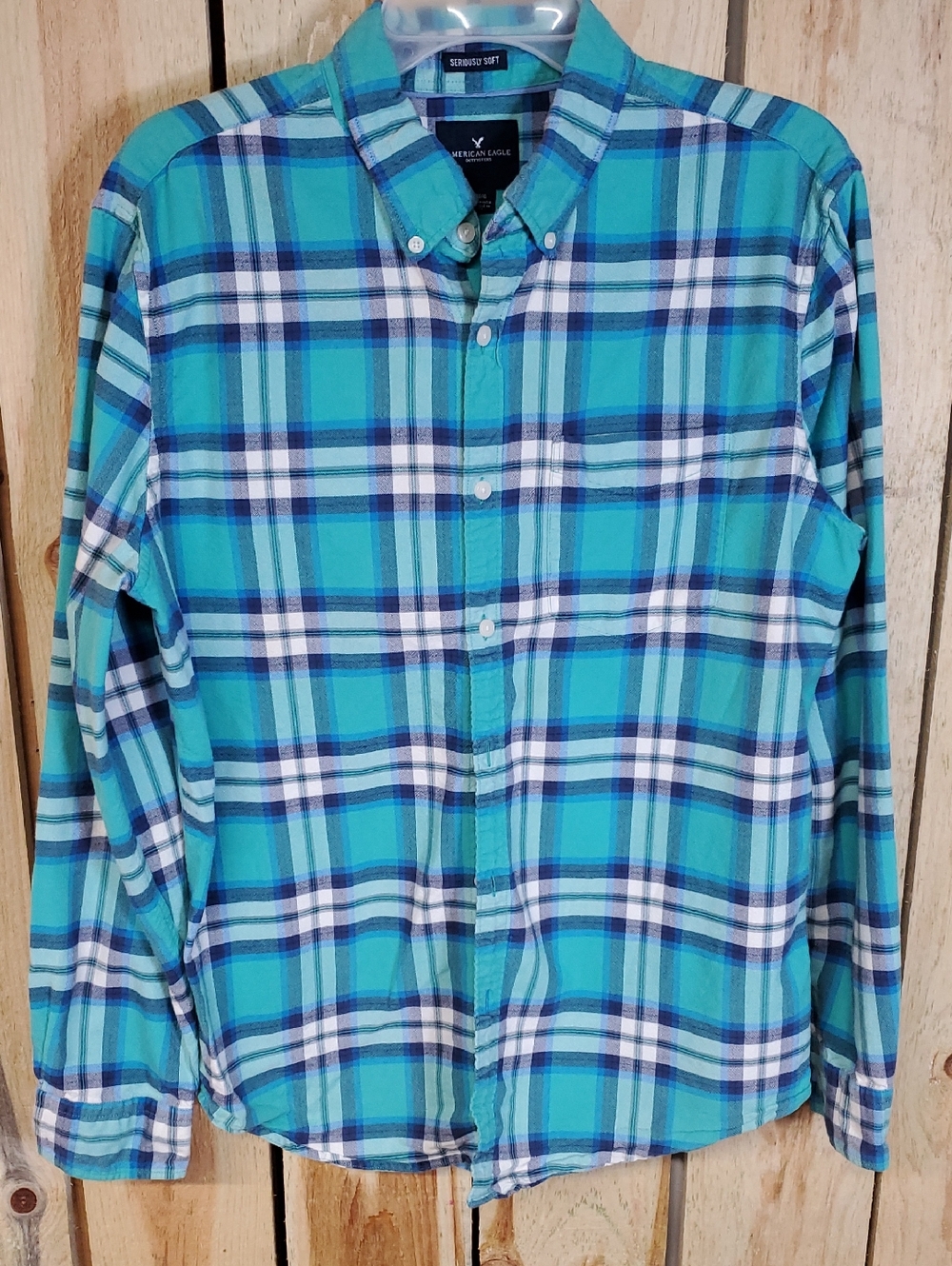 Mens American Eagle Outfitters Buttondown Shirt Size L